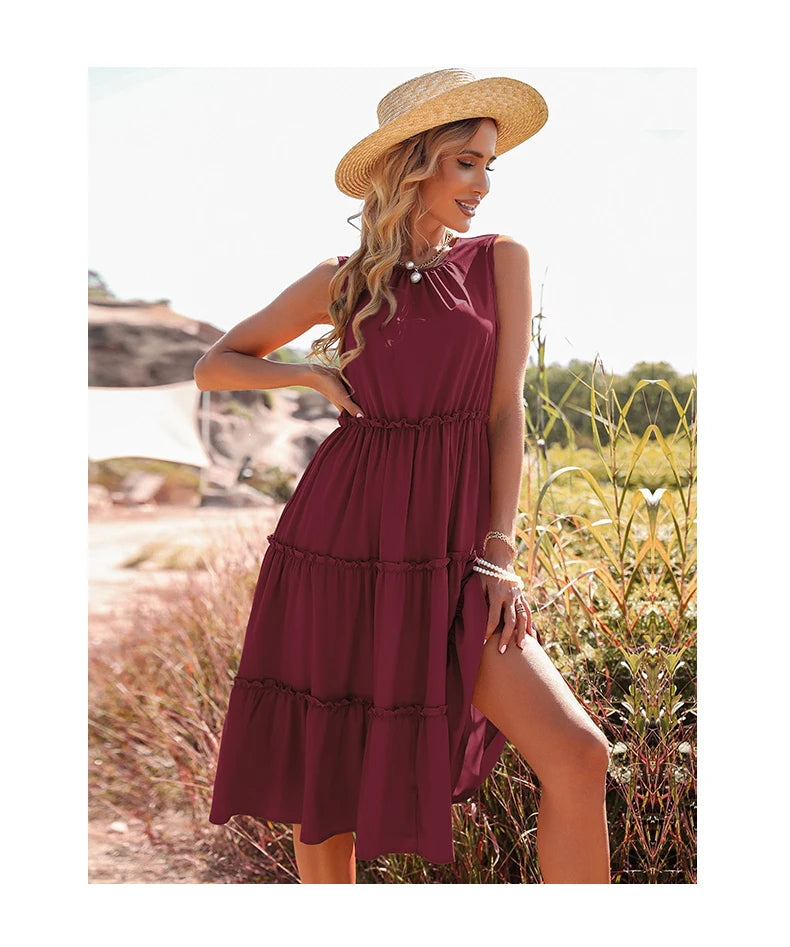 HARPER | Sunlit Layered Dress