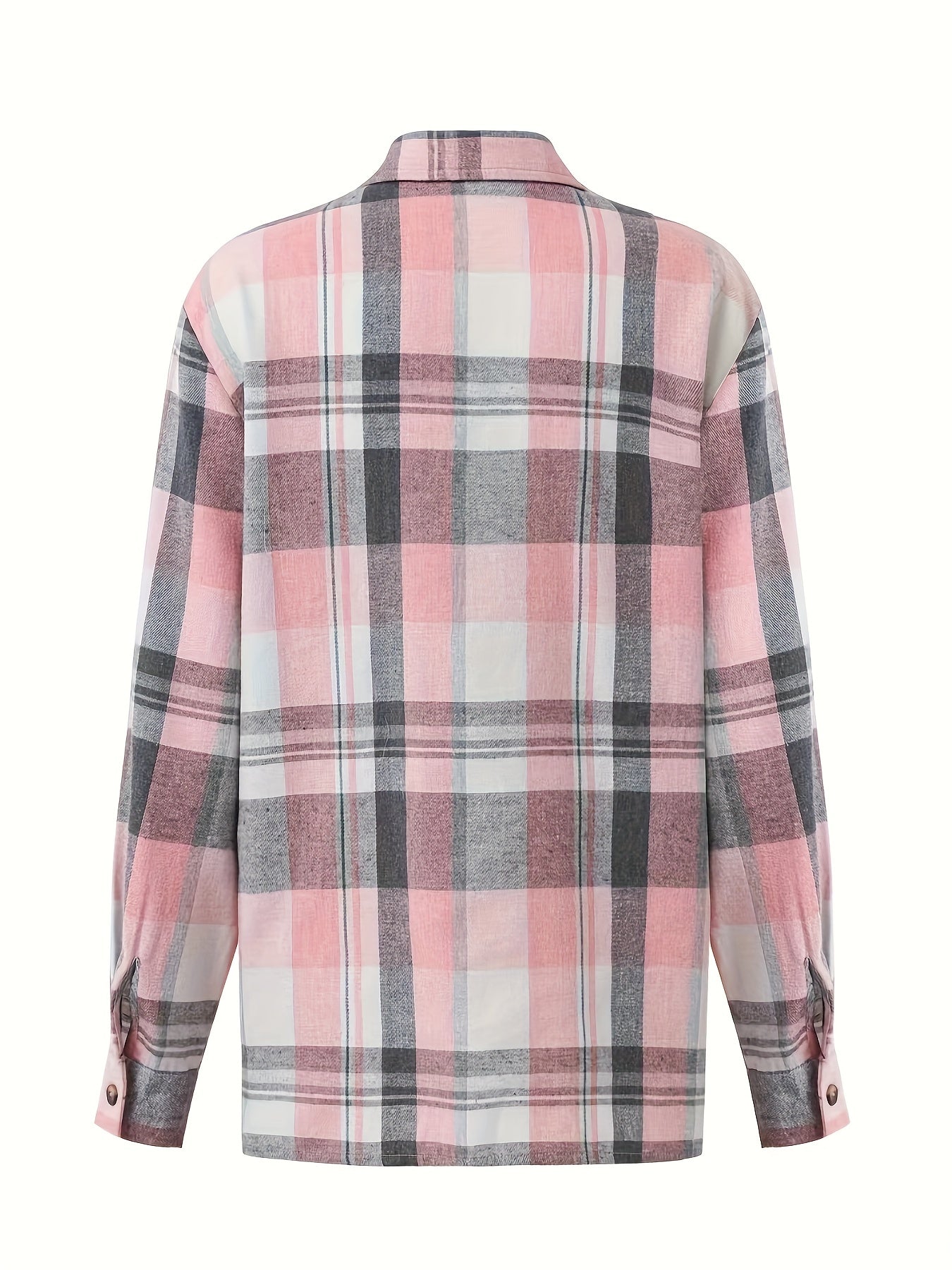 Plaid Pink Women's Shirt