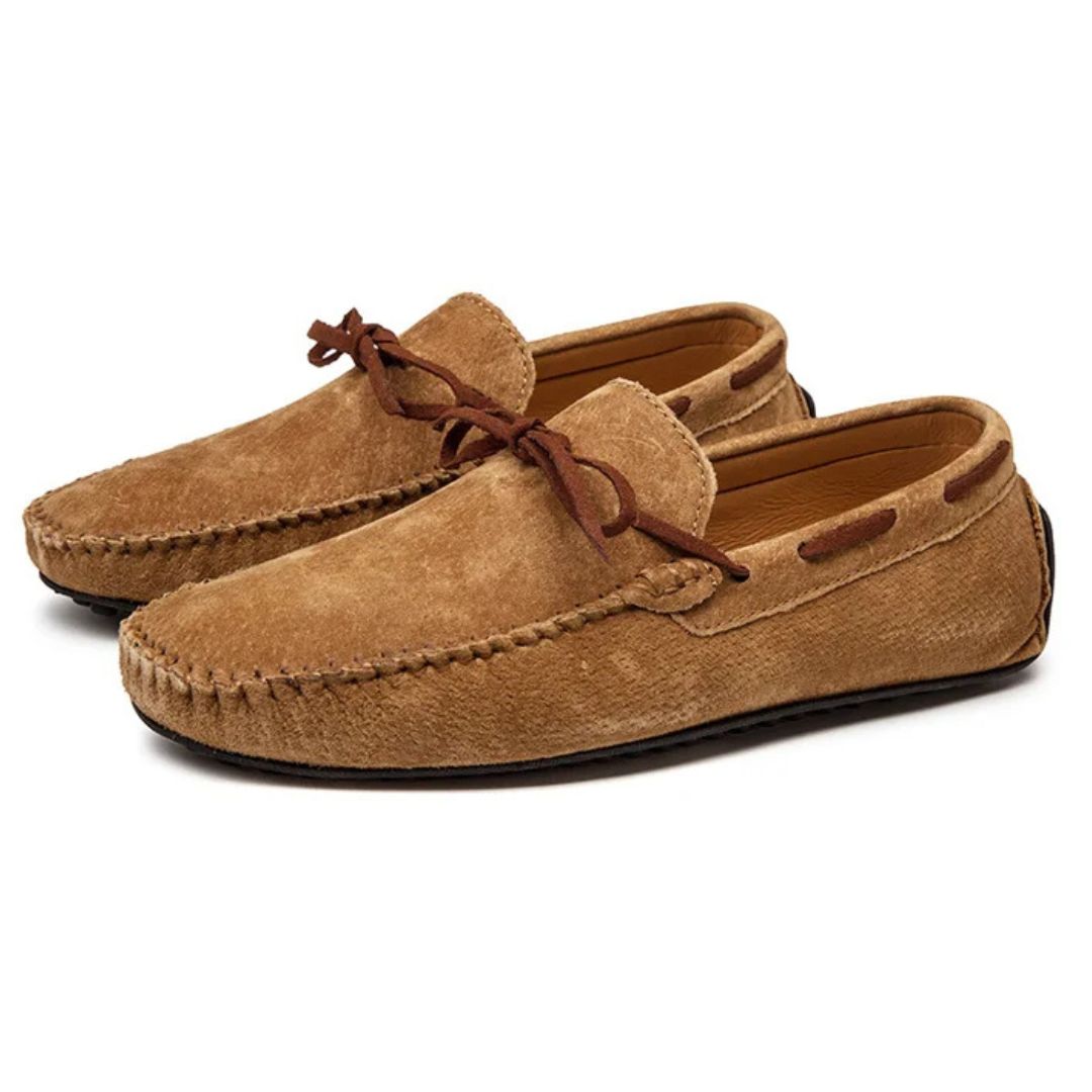 LEO | Breez-Walk Suede Loafers