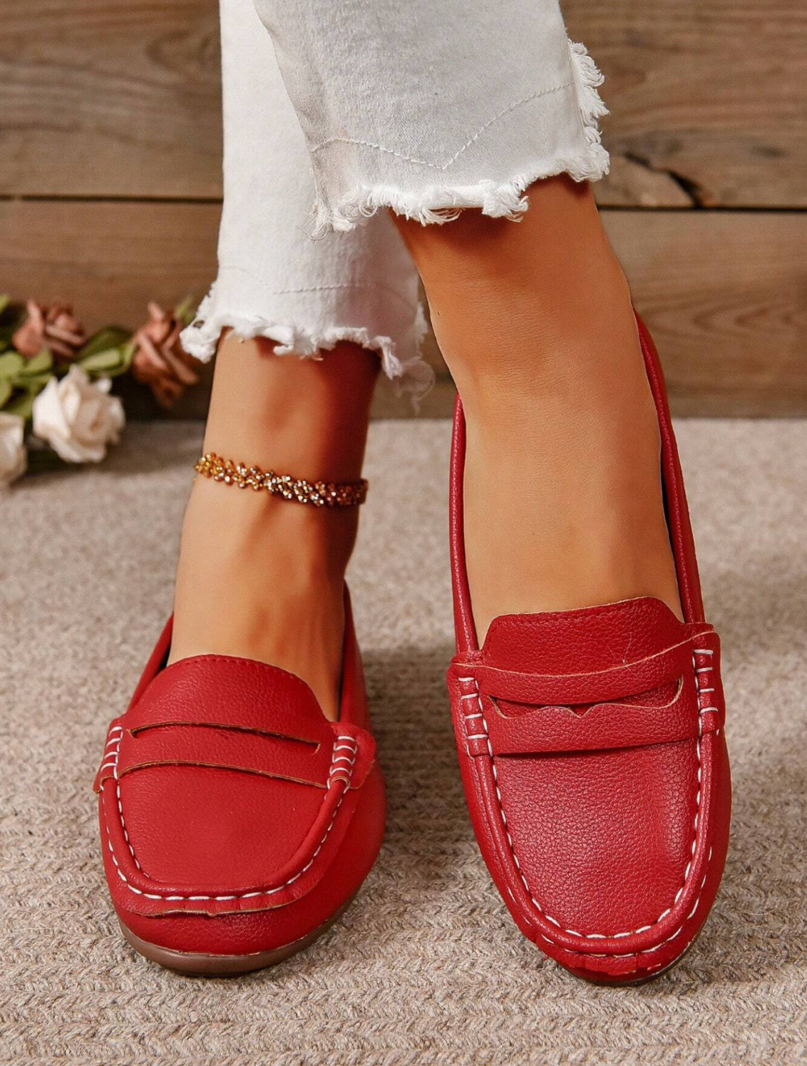 SARA | Classic Slip-On Soft Moccasins