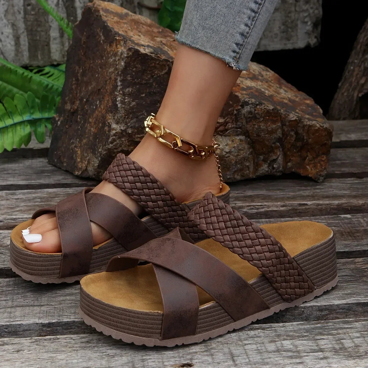 BAHAMA | Orthopedic Flat Sandals