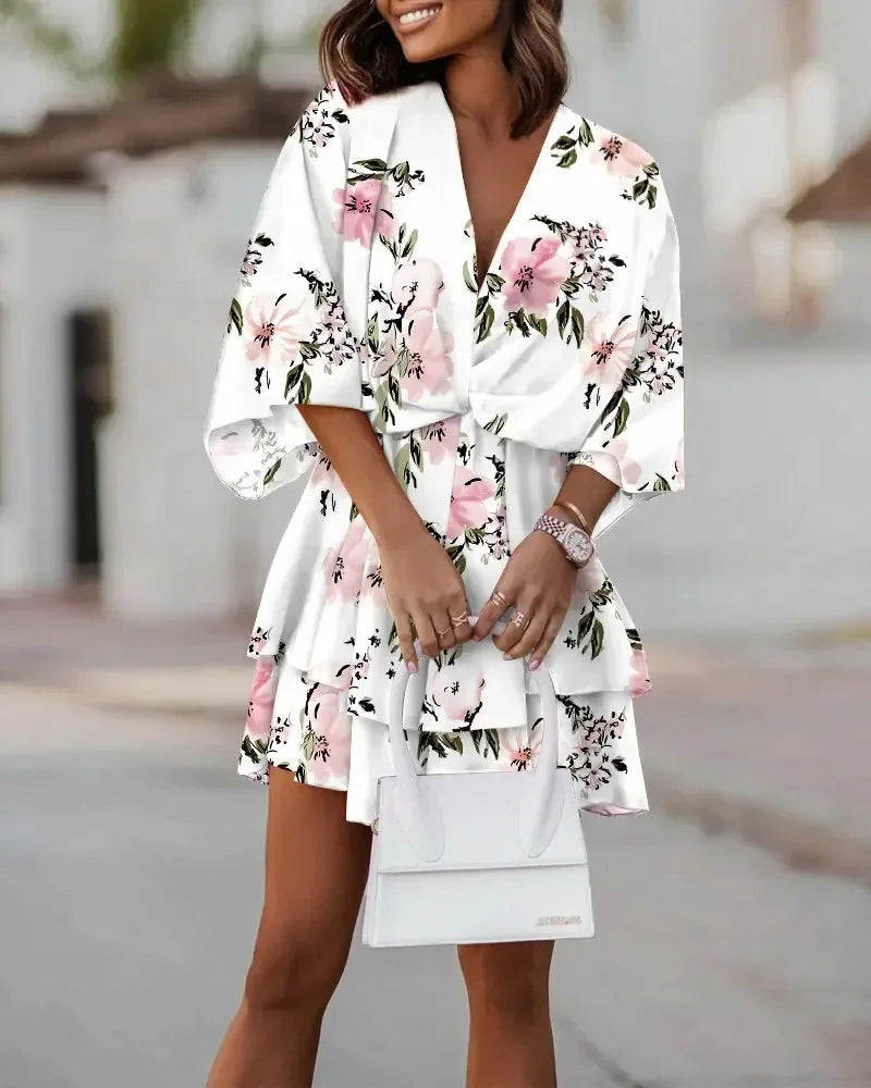 BELLA | Boho Chic Floral Dress